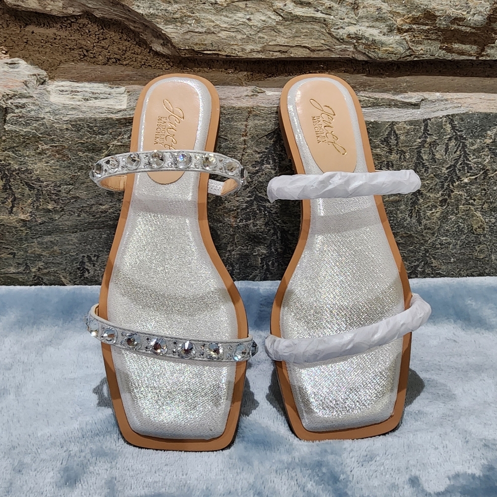 Jewel Badgley Honesty Flat Sandal sz 5
